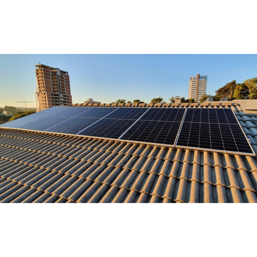 Sistema solar instalado
