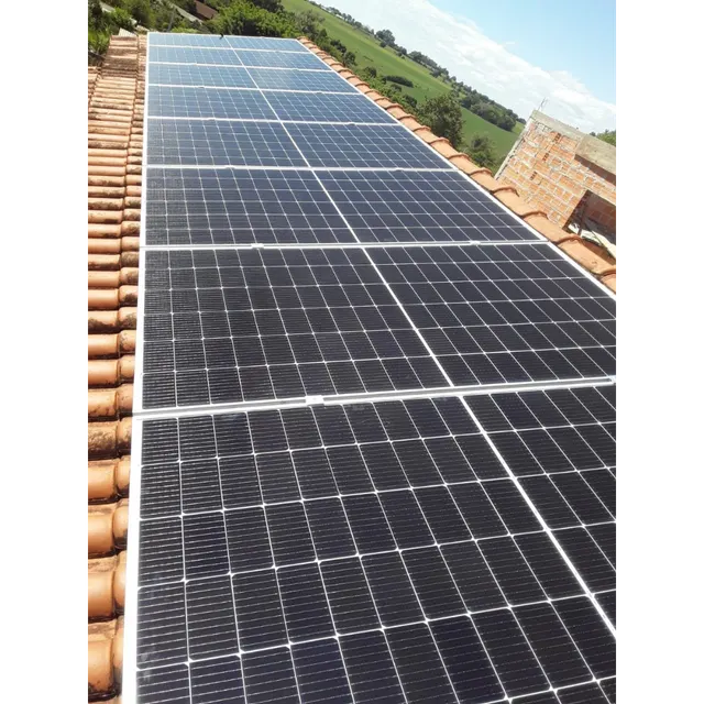 Sistema solar instalado