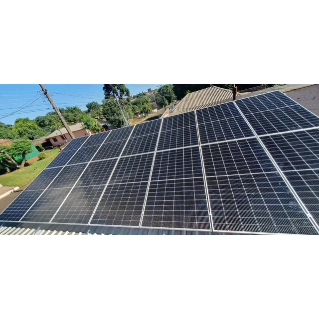 Sistema solar instalado